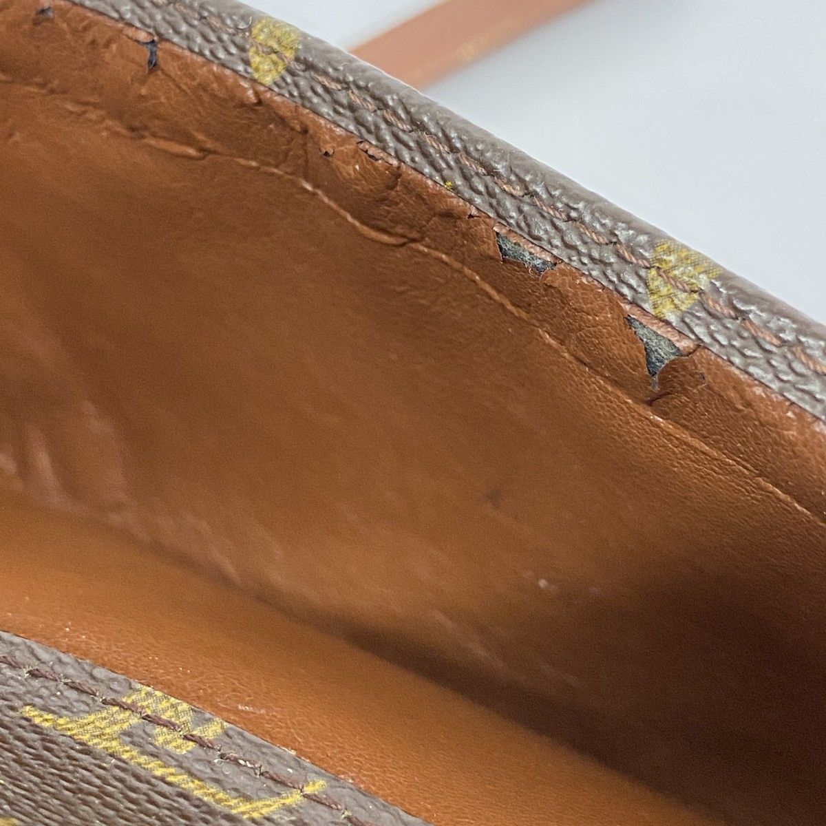 5 oe 5679-h ルイヴィトン クラッチバッグ モノグラム オルセー M 51790 ブラウン メンズ