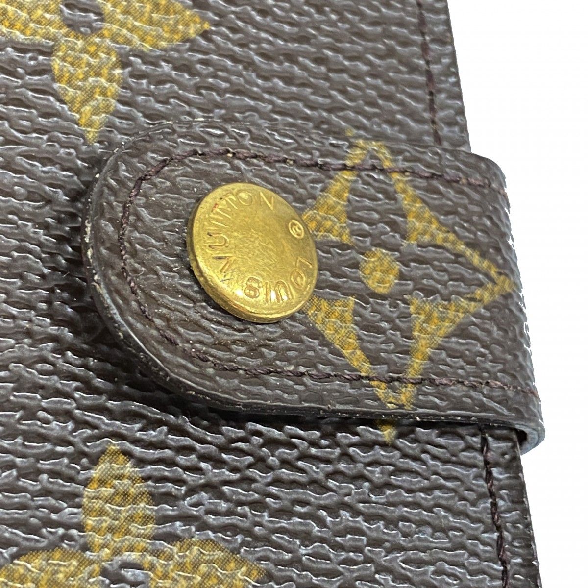  5 oe 5735 ルイヴィトン 手帳カバー モノグラム アジェンダPM R 20005 ブラウン メンズ レディース ユニセックス 手帳 手帳 日記 家計簿