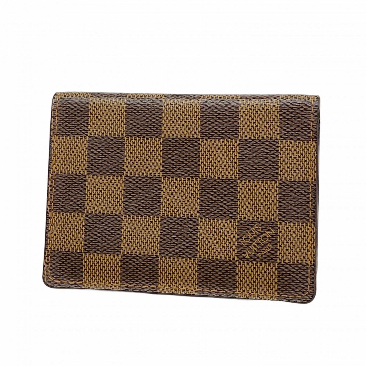 5oe5737】ルイヴィトン カードケース ダミエ ポルト2カルトヴェル