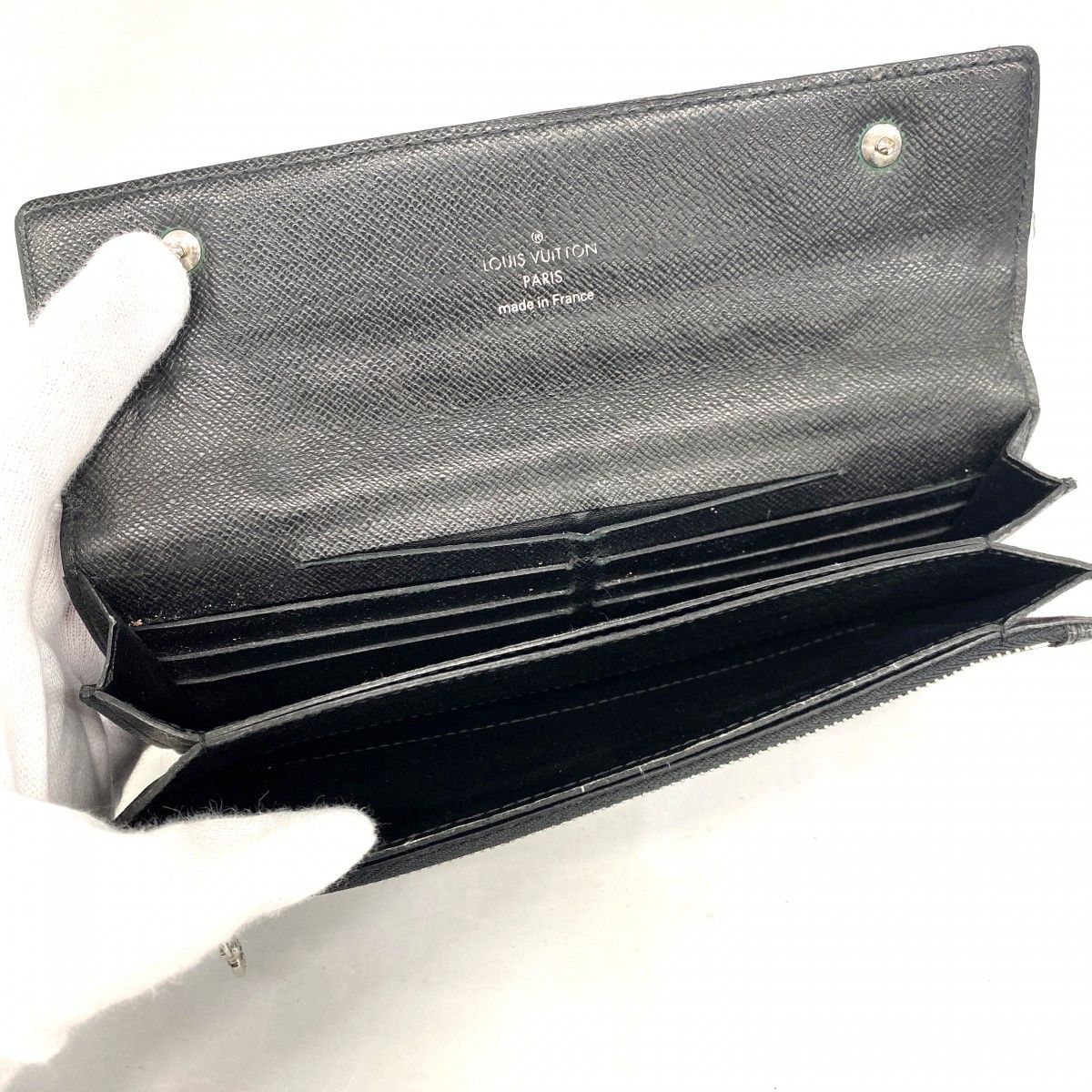 5oe5751】ルイヴィトン 長財布 ダミエ・グラフィット ポルトフォイユ