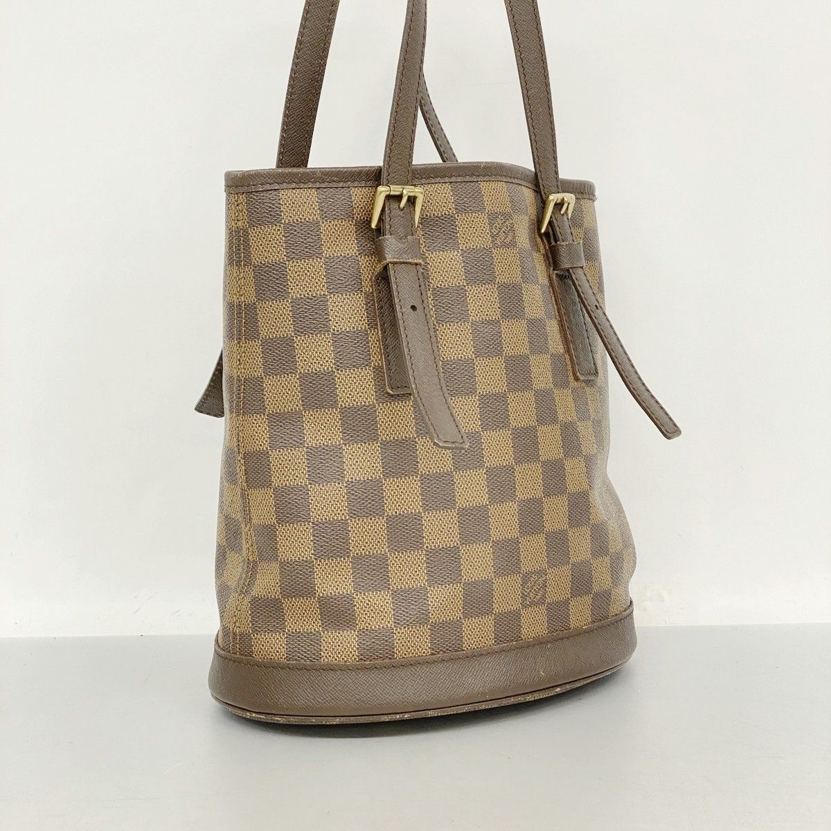 5oe5825】ルイヴィトン トートバッグ ダミエ マレ N42240 エベヌ【中古