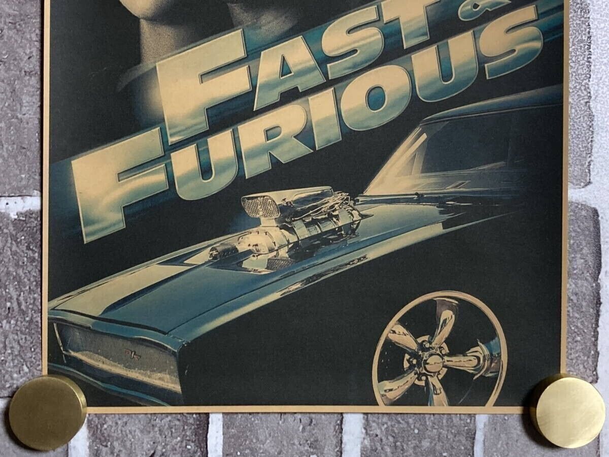 ワイルドスピード 7シリーズポスターセット ワイルドスピード 7