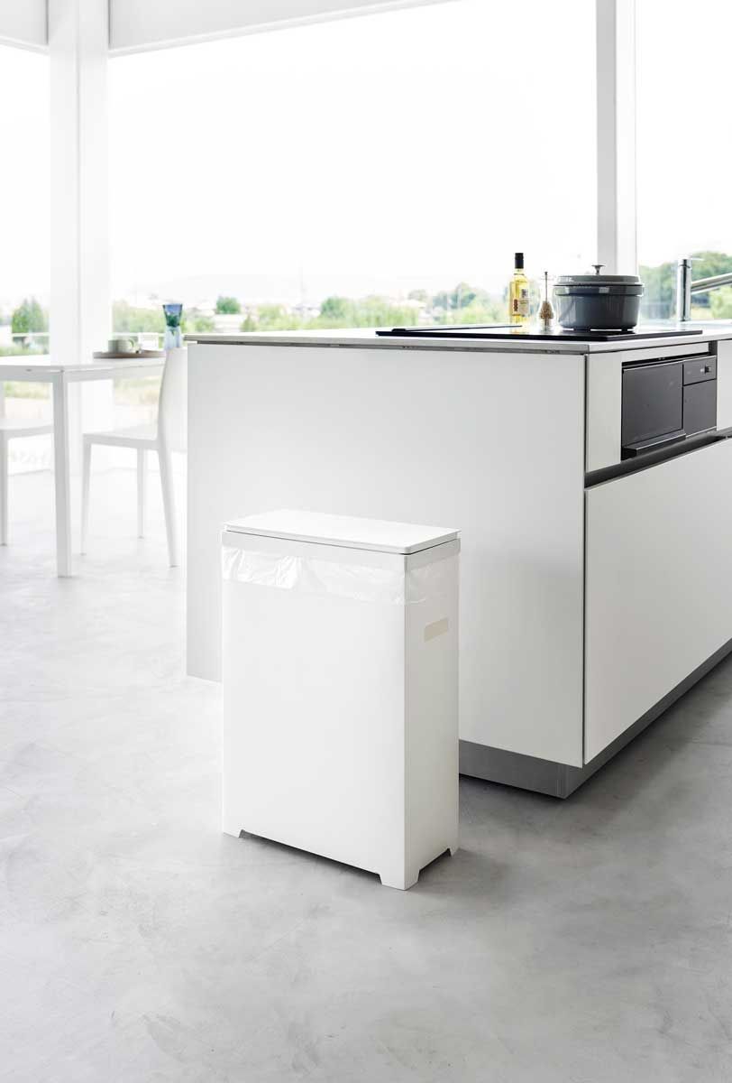 ゴミ袋 山崎 実業 ゴミ箱 山崎実業 tower タワー 45L 2分別 ゴミ箱