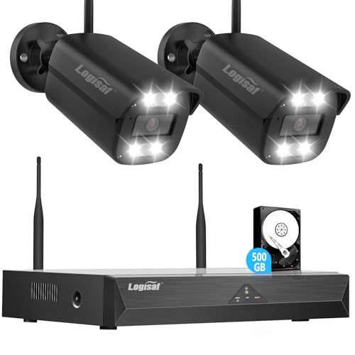 防犯カメラ 屋外 24時間録画 人感センサー 2台セット 10台まで増設可 500万画素対応 wifi 監視カメラ IP 67防水防塵 夜間 撮影 動体検知 AI人体検知 iPhone対応 遠隔操作 Eseecloudアプリ スマホ 99142 fae