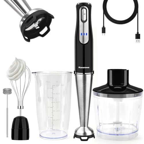 ハンドブレンダー 場所を選ばず使えて便利 コードレスハンドブレンダー 充電式 ブレンダー 無段階変速 1台7役 ミキサー フードプロセッサー 泡立て器のまとめ 調理器具 下ごしらえ スムージー スープ つぶす 混ぜる きざむ みじん切 60 b 97 17