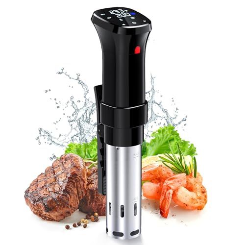 新品】低温調理器 1100Wハイパワー 低温調理器具 24時間 予約機能 真空