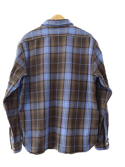 RHC×スタンダードカリフォルニア限定チェックシャツグレーXLロン