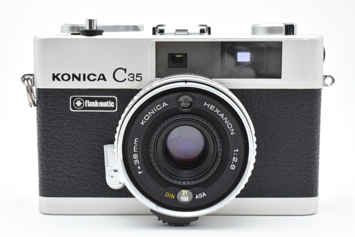 ☆光学美品☆ コニカ Konica C35 Flash matic コンパクトフィルム