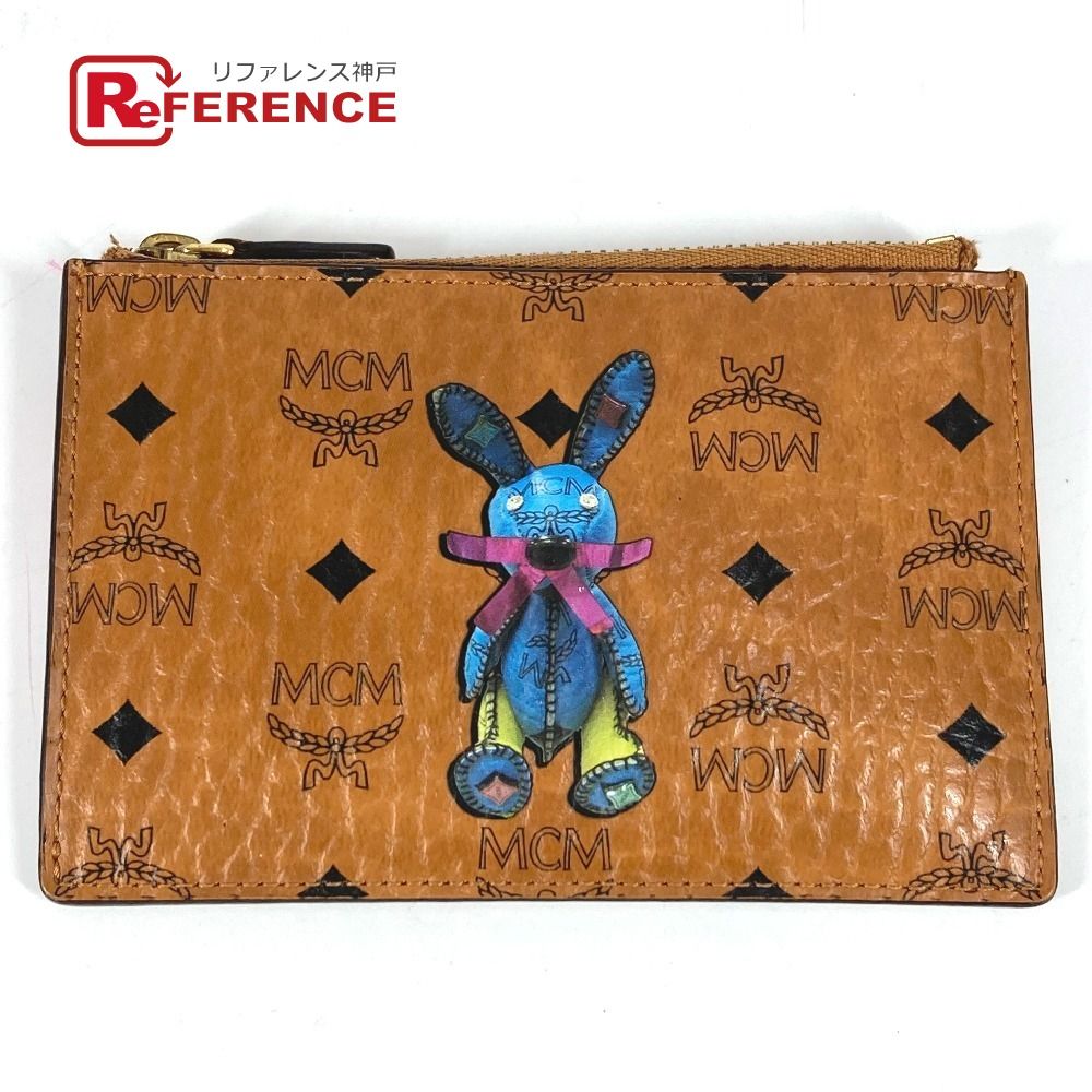 MCM エムシーエム 工場 コインケース ラビット うさぎ レザー ブラウン