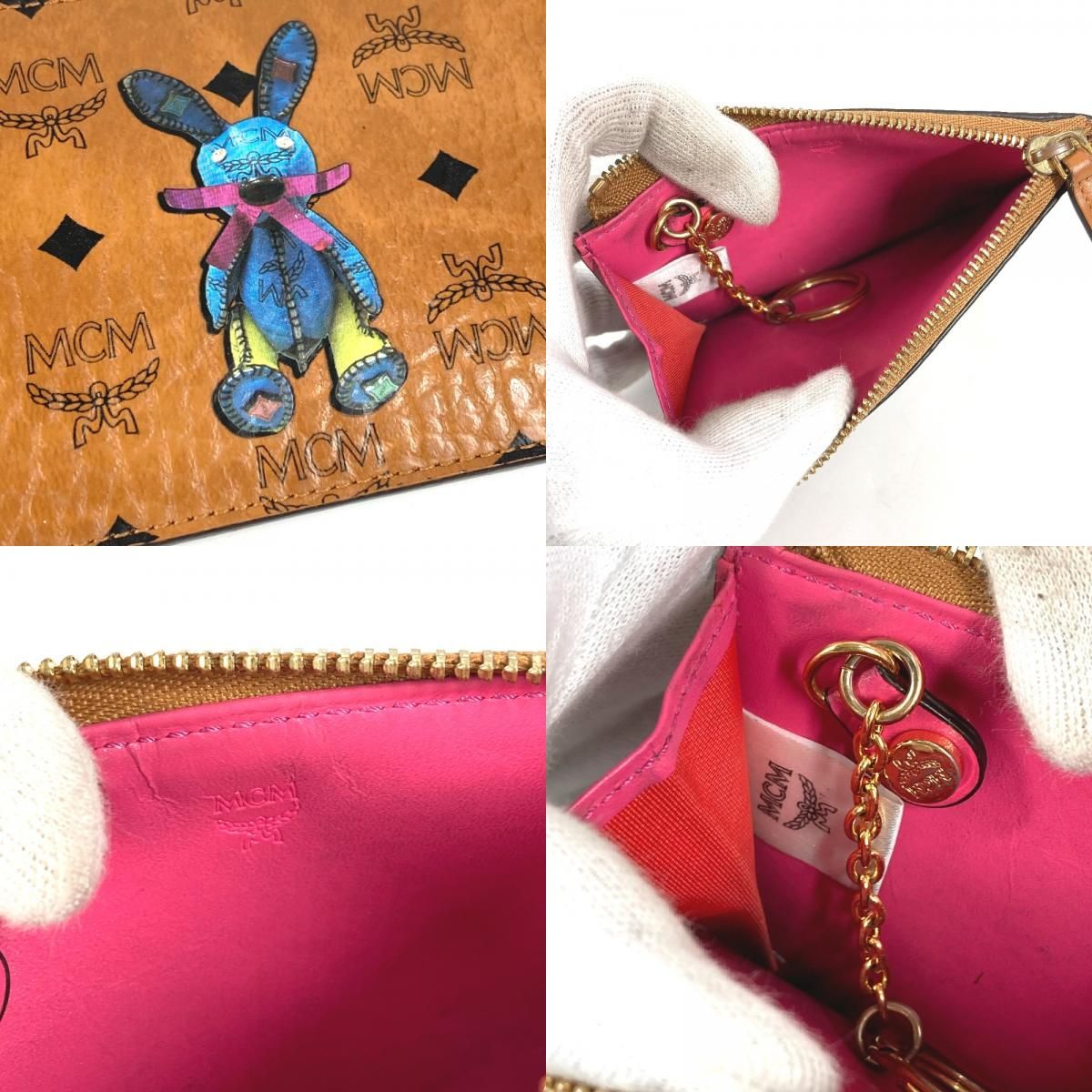 MCM エムシーエム コインケース ラビット うさぎ レザー コレクション