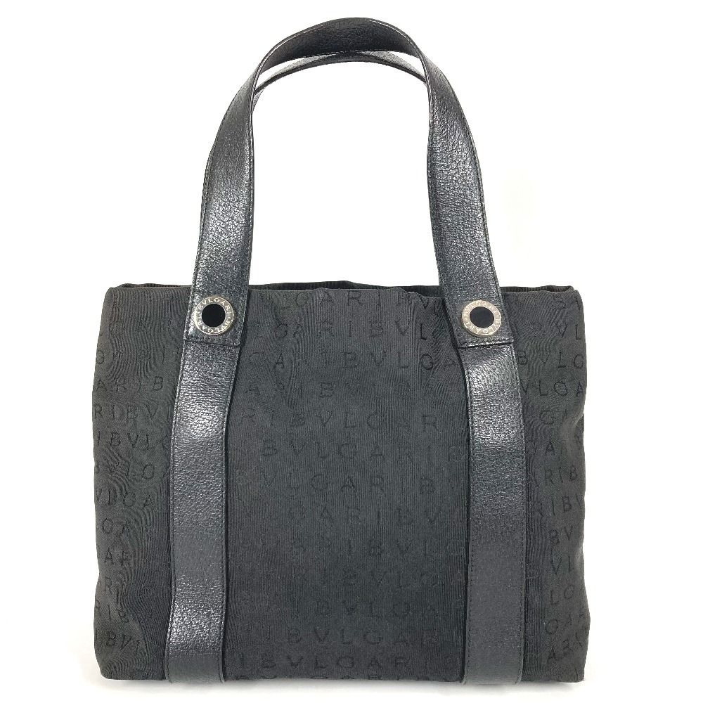 BVLGARI ブルガリ ハンドバッグ ロゴマニア キャンバス/レザー
