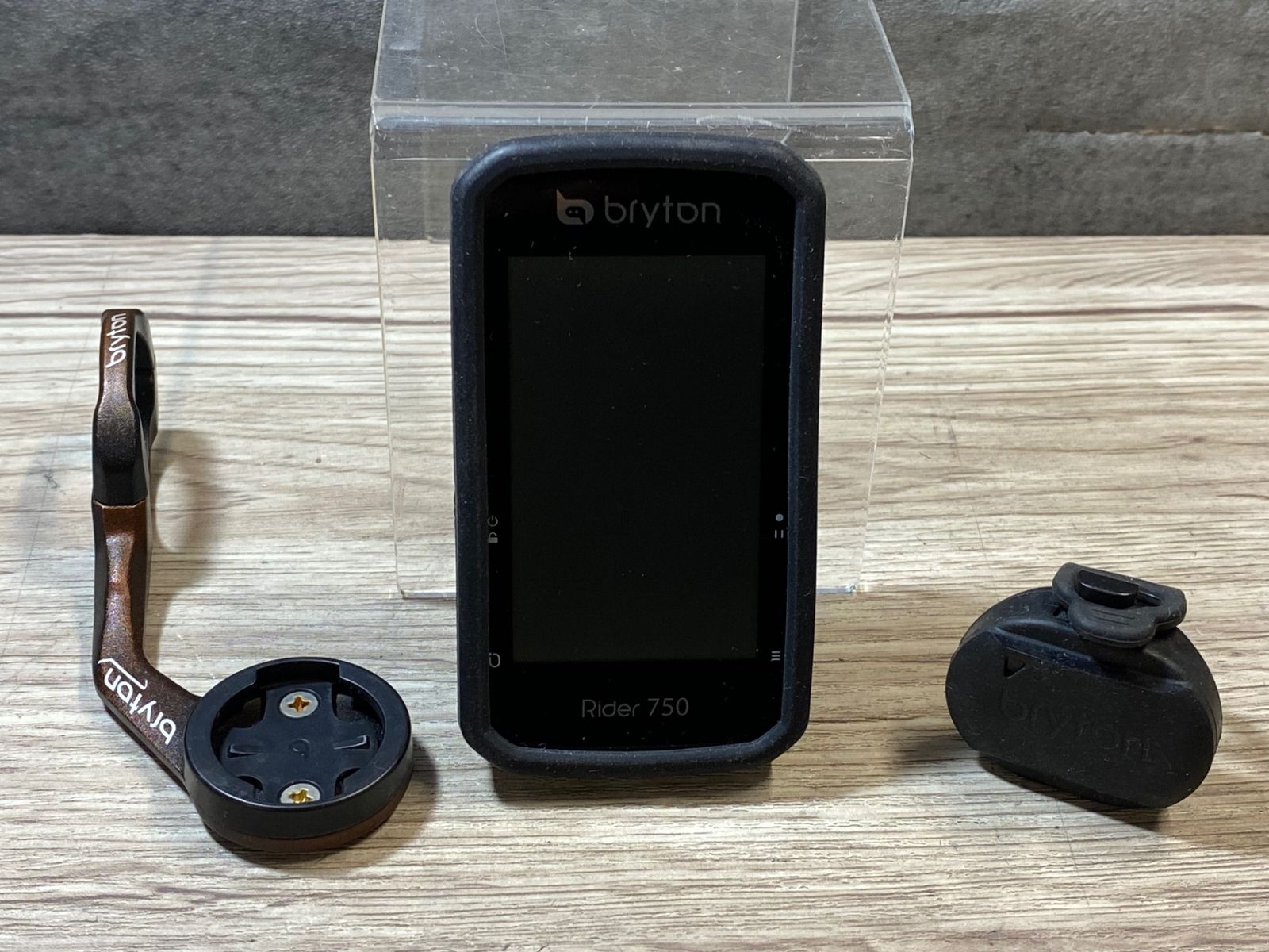 JO 024 ブライトン Bryton Rider 750 サイクルコンピューター スピードセンサー マウント セット マウント日焼け