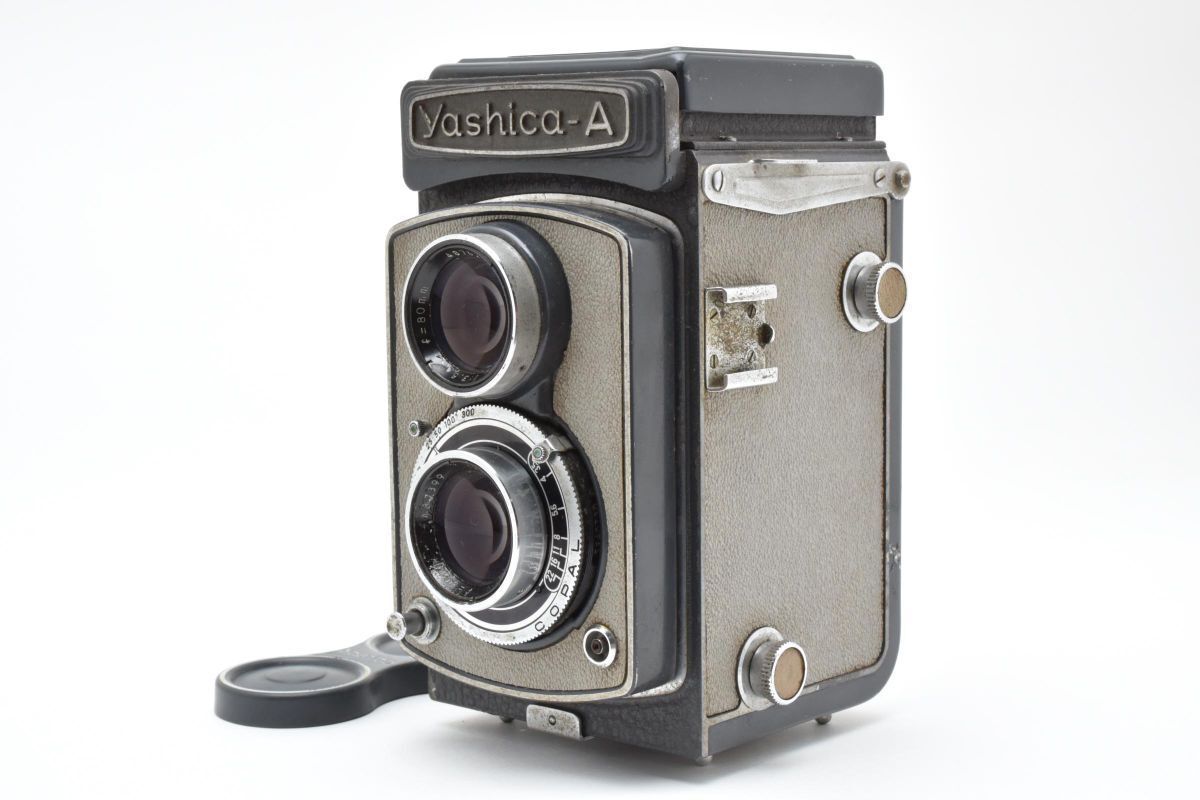 ☆良品☆ ヤシカ YASHICA-A 80mm F3.5 □ シャッター・動作OK