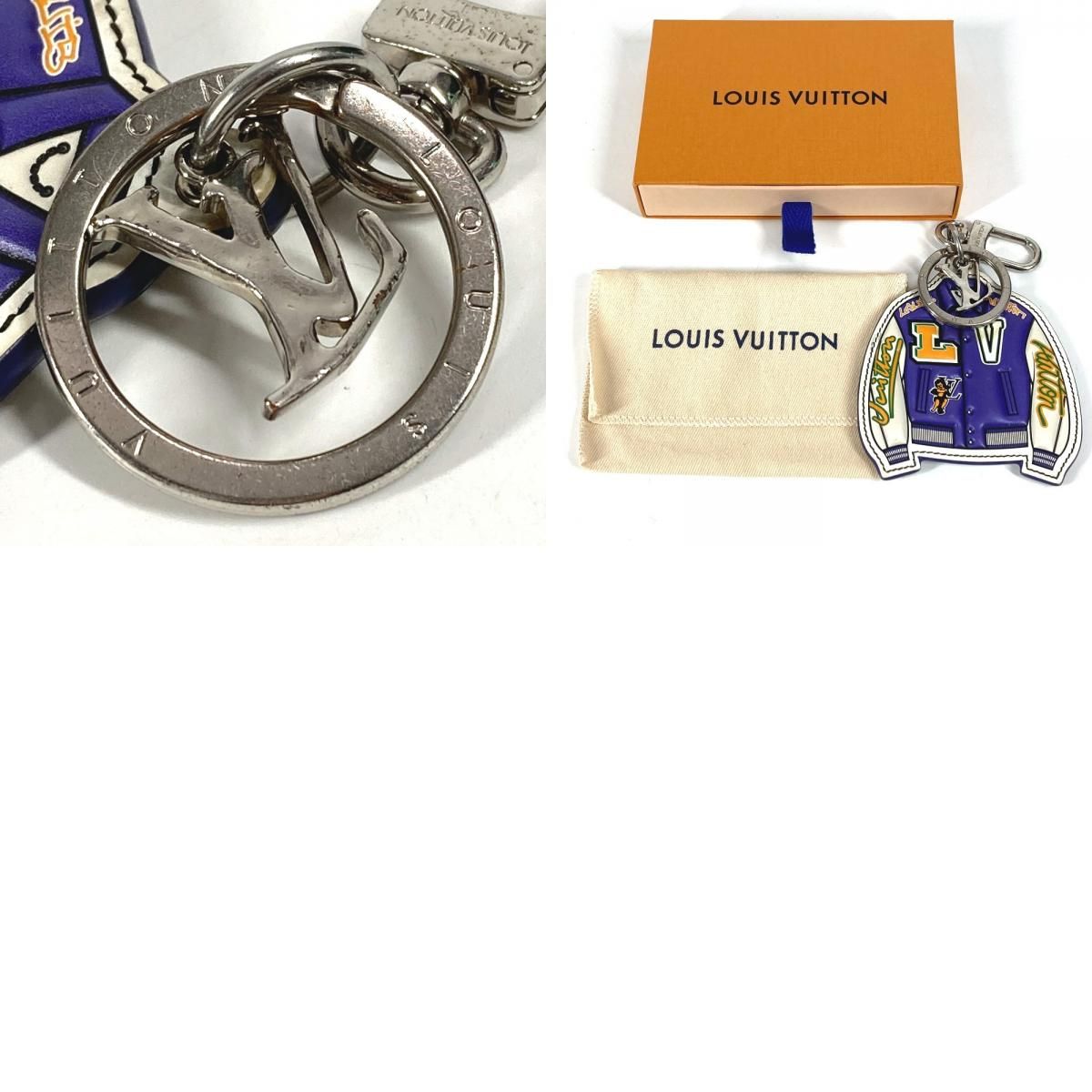 LOUIS VUITTON ルイヴィトン キーホルダー キーリング MP3385 レザー