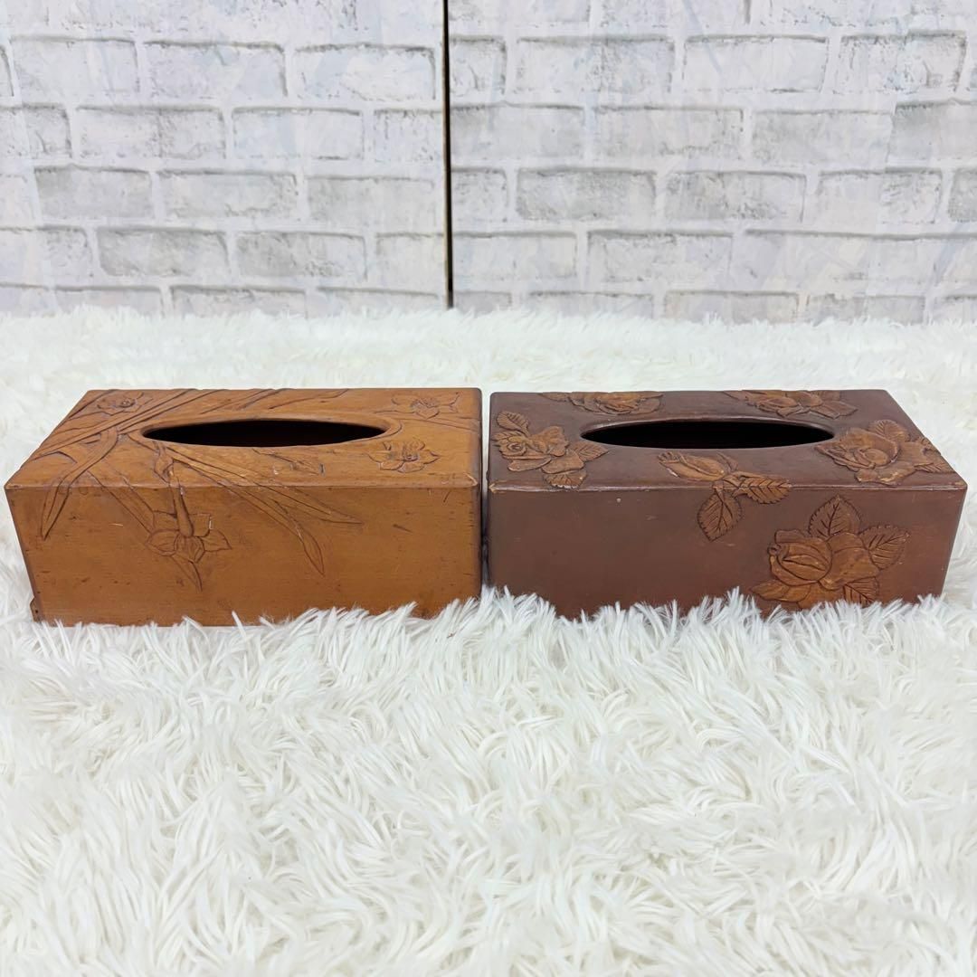 花柄木製ティッシュボックス ab-mc-104_1.jpg