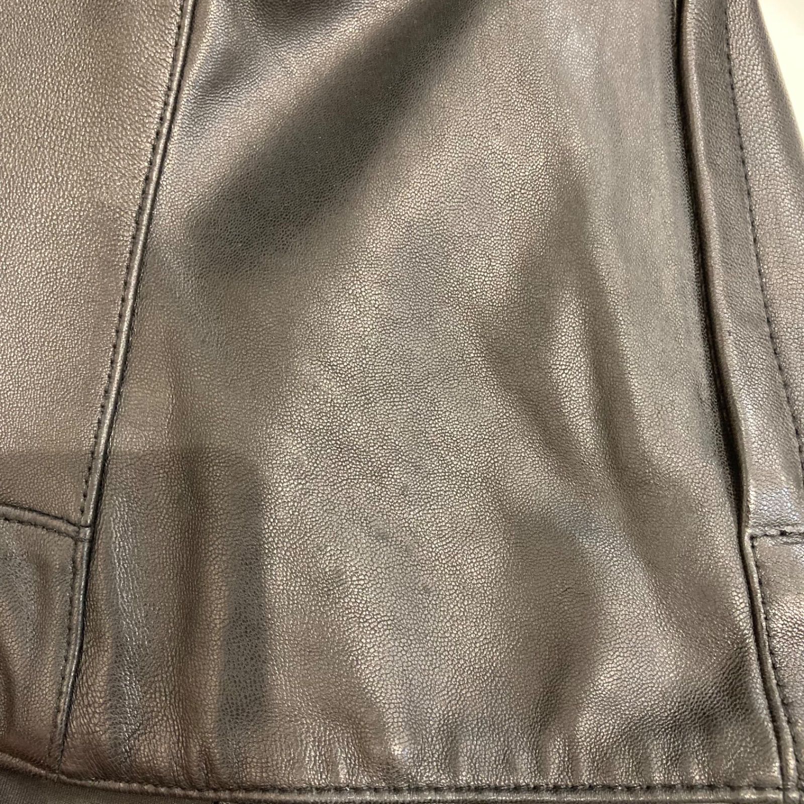 組曲 クミキョク ラムレザー ライダースジャケット 高級 本革 レザー