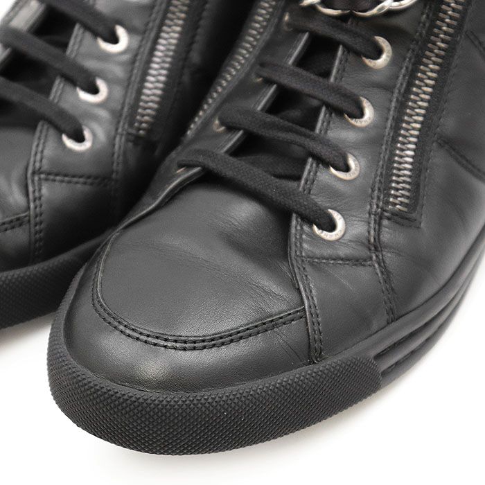 極美品】CHANEL シャネル レザースニーカー G31316 COCOマーク