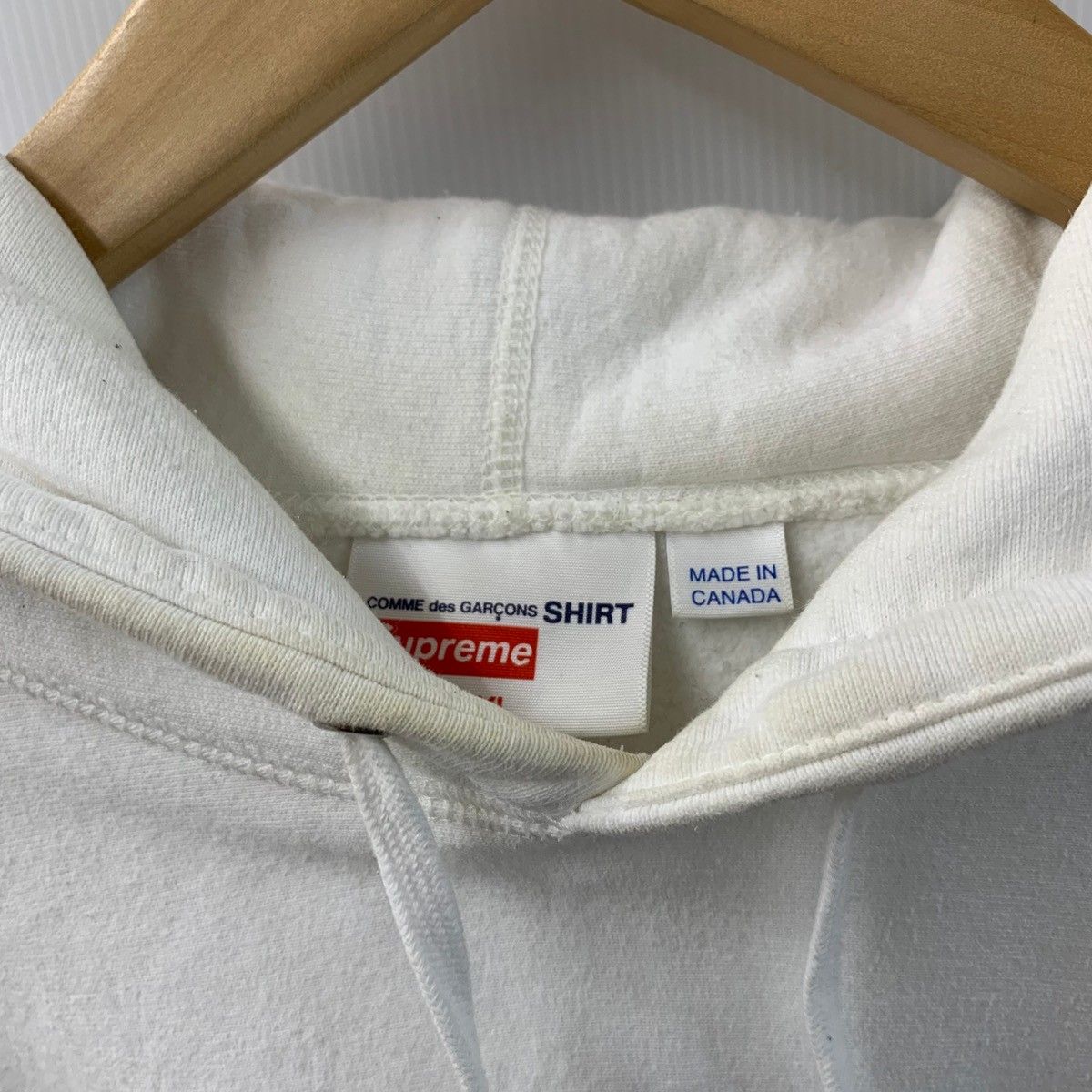 シュプリーム SUPREME × COMME des GARCONS SHIRT Box Logo Hooded