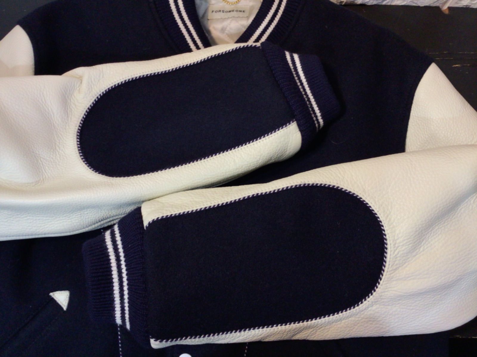 FORSOMEONE ウール スタジャン - メルカリ