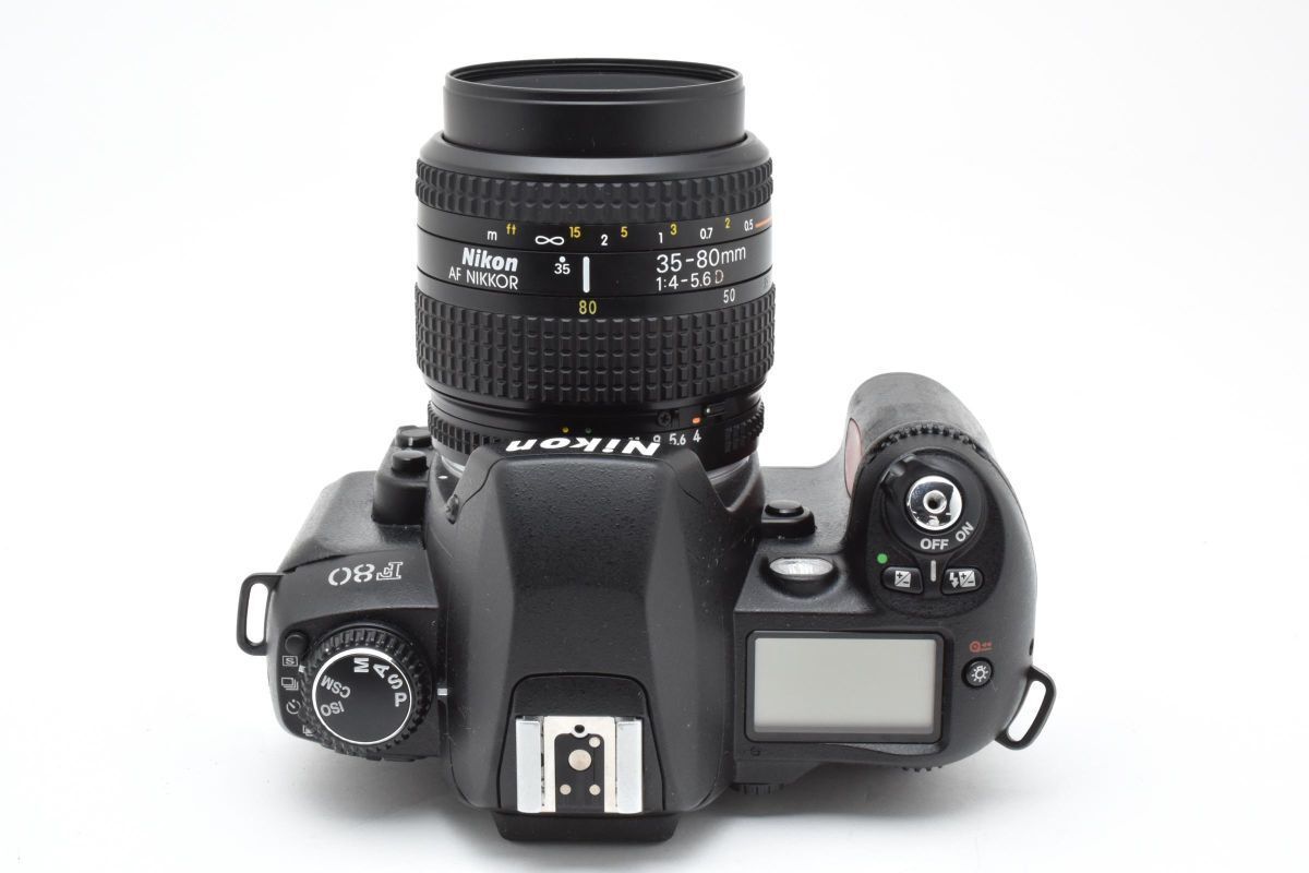 ☆美品 / 動作確認済み☆ ニコン Nikon F80 + AF 35-80mm F4-5.6 D
