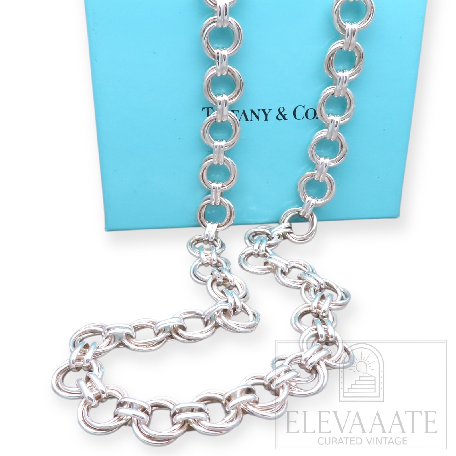 希少 美品 Tiffany&Co. ヴィンテージ ティファニー ラージ トリプル
