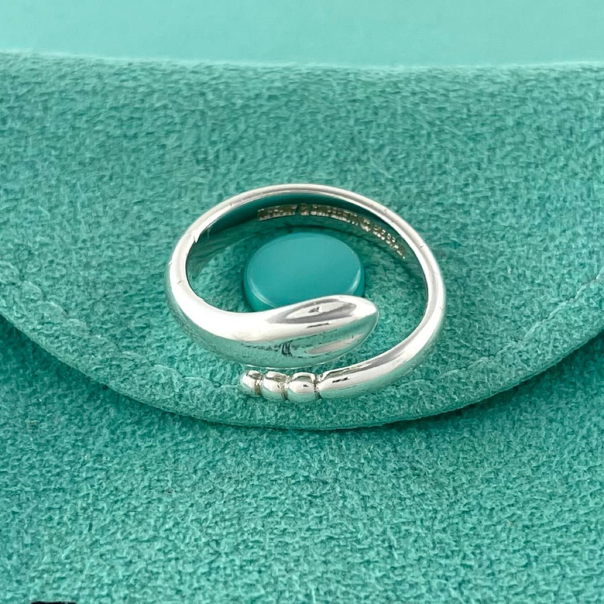 ティファニー 11号 エルサペレッティ スネーク リング シルバー WV1fe