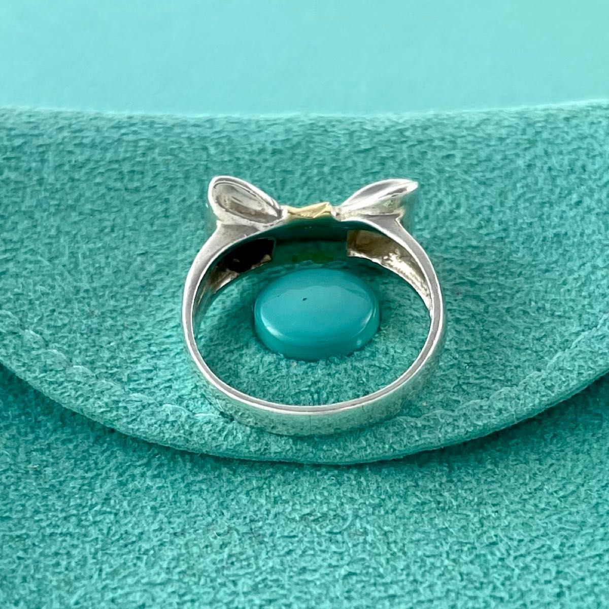 ティファニー 11号 リボン ボウ リング 925 750 コンビ WE2fe - メルカリ