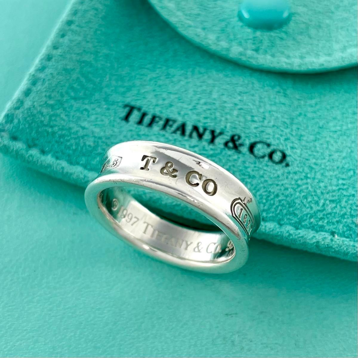 t*t様 TIFFANY&Co.ティファニー 22号 ナローリング　1837 オ オールドティファニー 22号 ナローリング 1837 シルバー P58fe - メルカリ