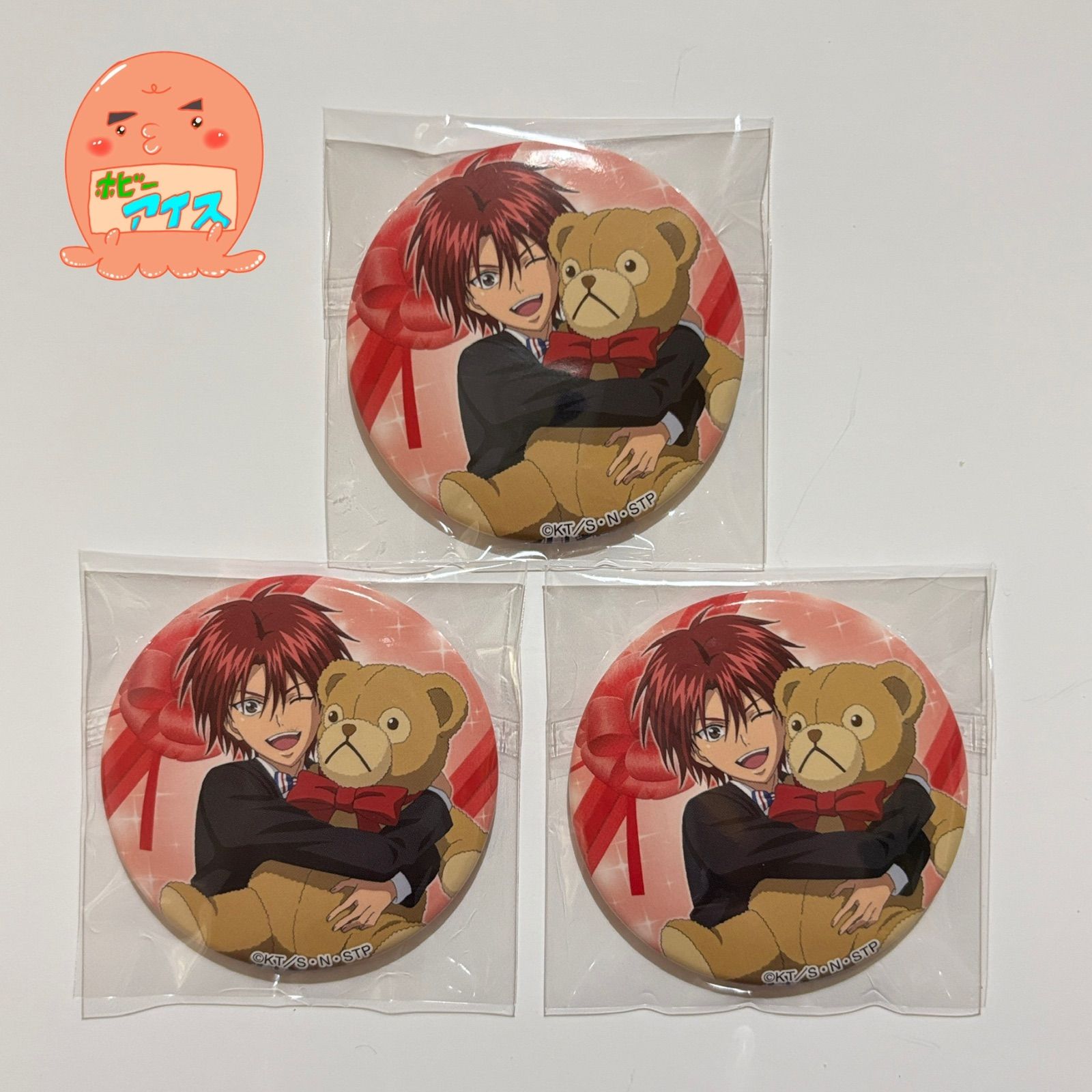 新テニスの王子様 遠山金太郎 テニプリスト バースデー 缶バッジ