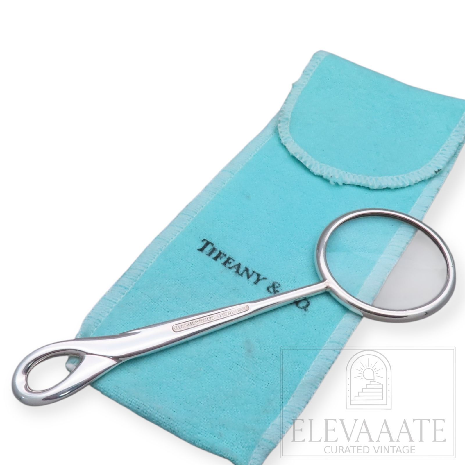 希少 美品 Tiffany&Co. ヴィンテージ ティファニー シルバー ルーペ