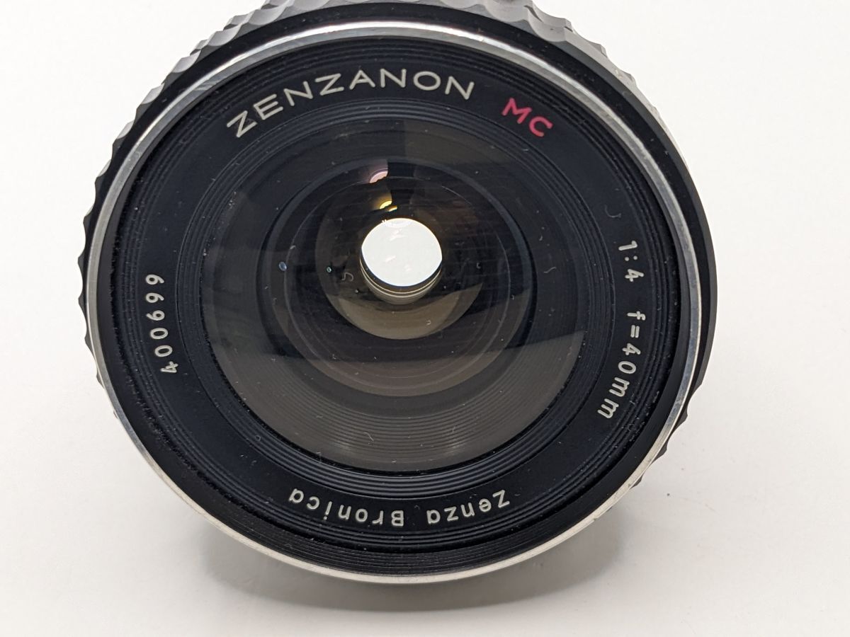 ゼンザブロニカ Zenza Bronica MC 40 mm F 4 S 2用 EC用 中判カメラ用レンズ 5660_67_30