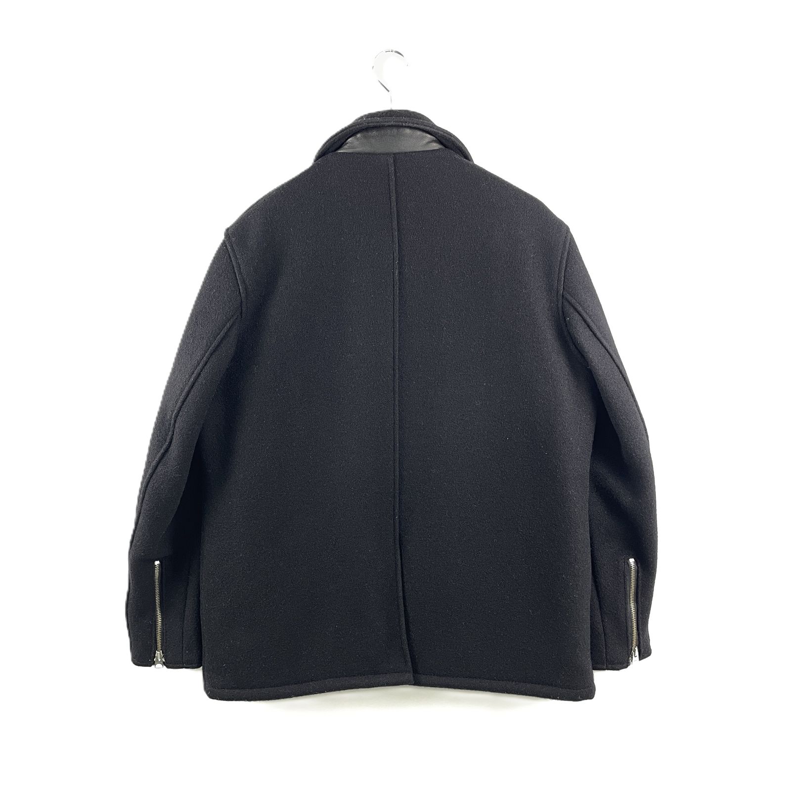 SCHOTT N.Y.C. ショット 7068 WOOL PEA COAT ZIP FRONT ワンスター