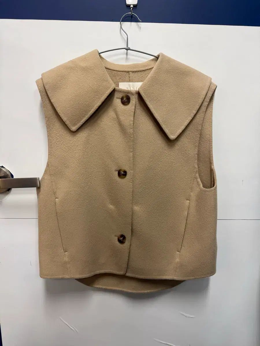 SJSJ ウール カシミア ベスト 55
