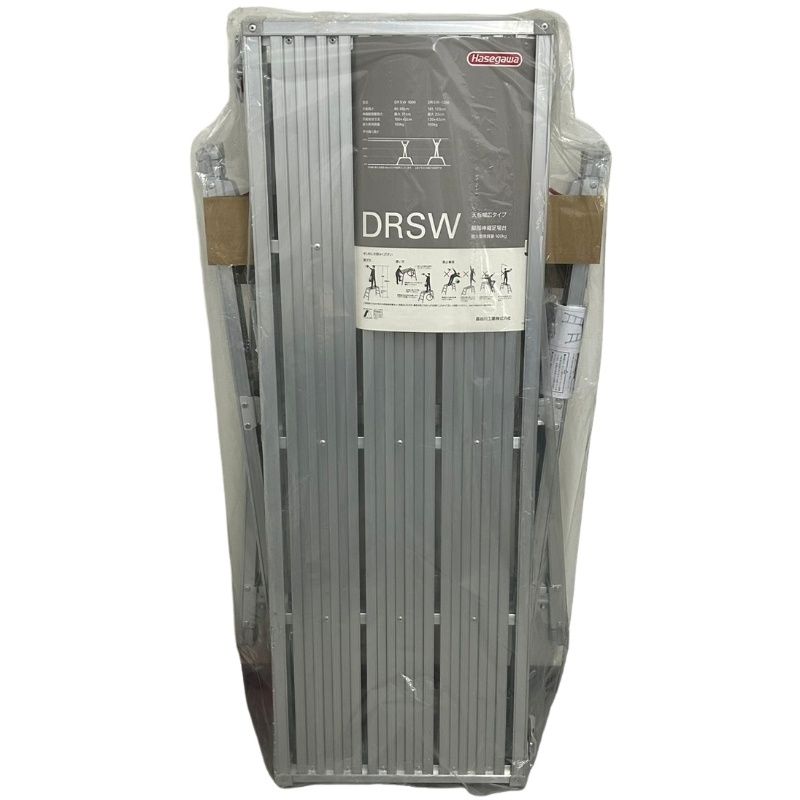 ハセガワ アルミ製 脚部伸縮足場 DRSW 1200 C 足場台 脚立