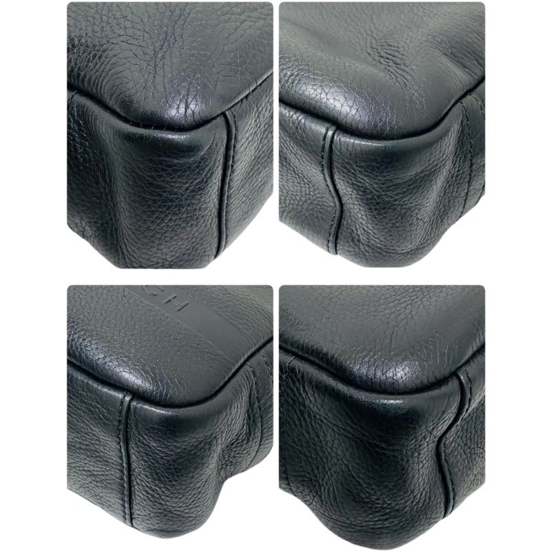 COACH コーチ カムデン ペブルド ジップトップ ブリーフ F70354 本革