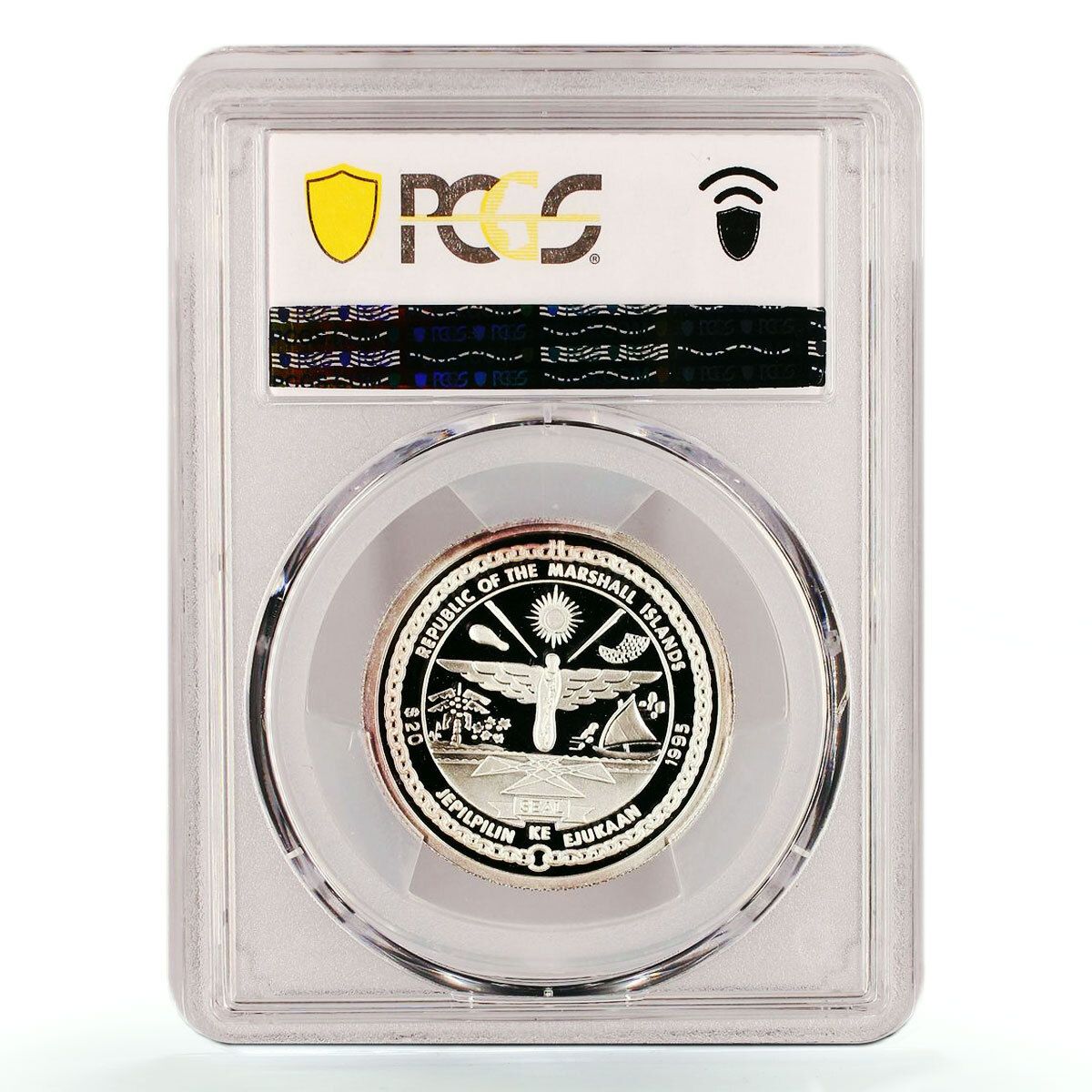 マーシャル諸島 20ドル 女優 歌手 マリリン・モンロー PR69 PCGS 銀貨