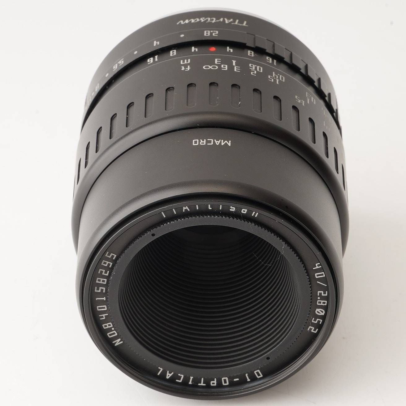 銘匠光学 Meishokogaku TTArtisan 40 mm F 2 8 Macro C キヤノン RF APS ブラック