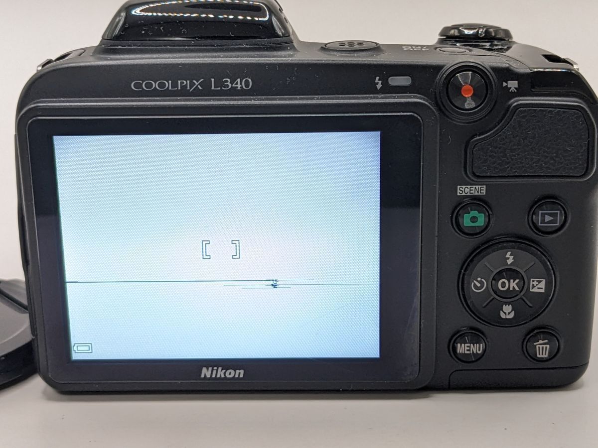 ☆動作品 / ワケあり大特価☆ Nikon ニコン COOLPIX L340 コンパクト