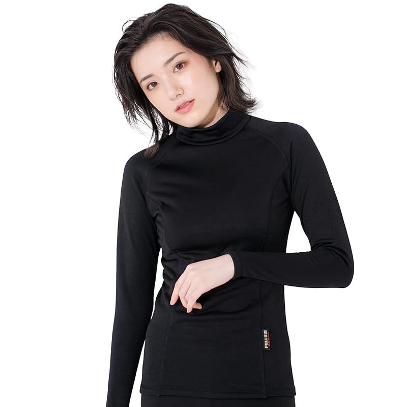 【新品】 FELLOW 保温インナー ロングスリーブ 長袖 裏起毛 レディース エアーヒート サーフィン ウェットスーツ セミドライスーツ 防寒 日本規格 S 0