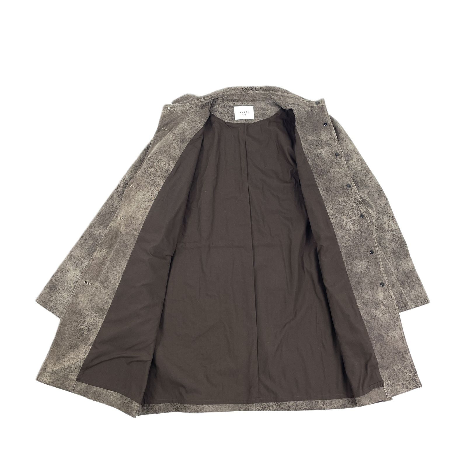 AMERI VINTAGE アメリヴィンテージ 01120750010 CRUSHED LEATHER COAT