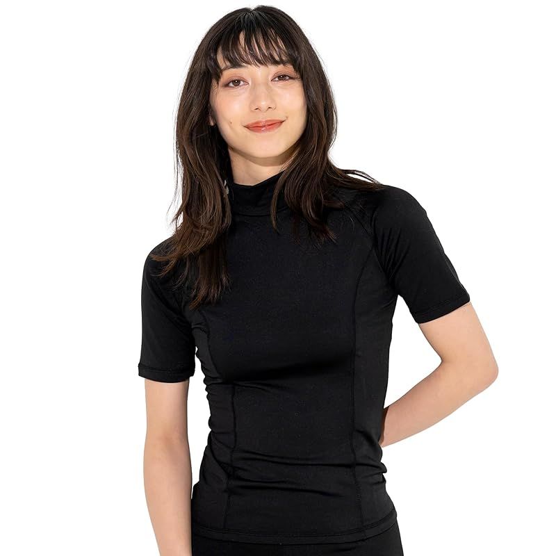 新品】 [FELLOW] ホットラッシュガード 半袖 保温インナー レディース