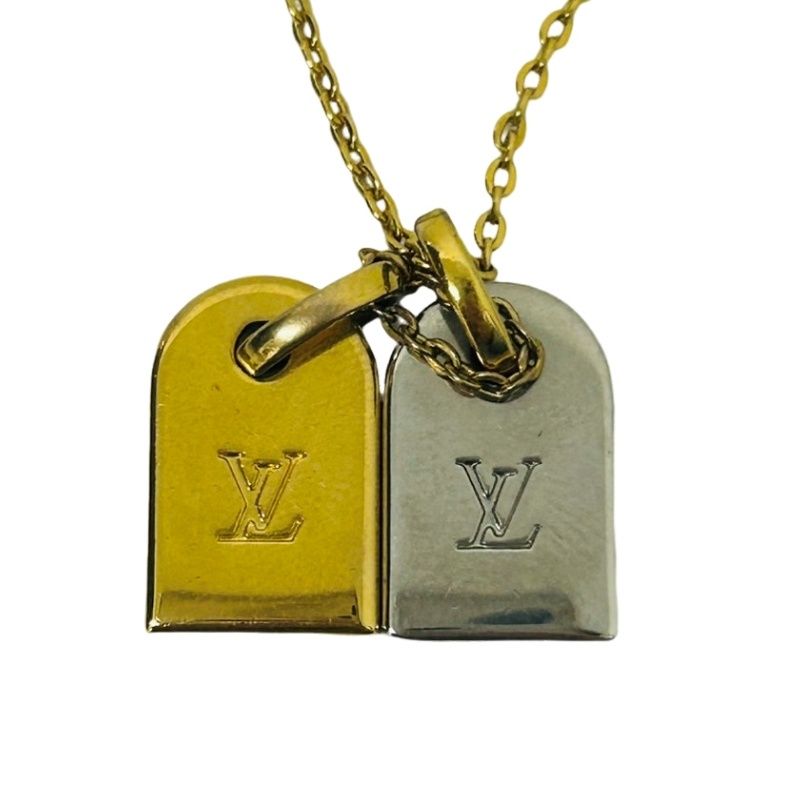 LOUIS VUITTON ルイヴィトン ネックレス ナノグラム M63141 GP