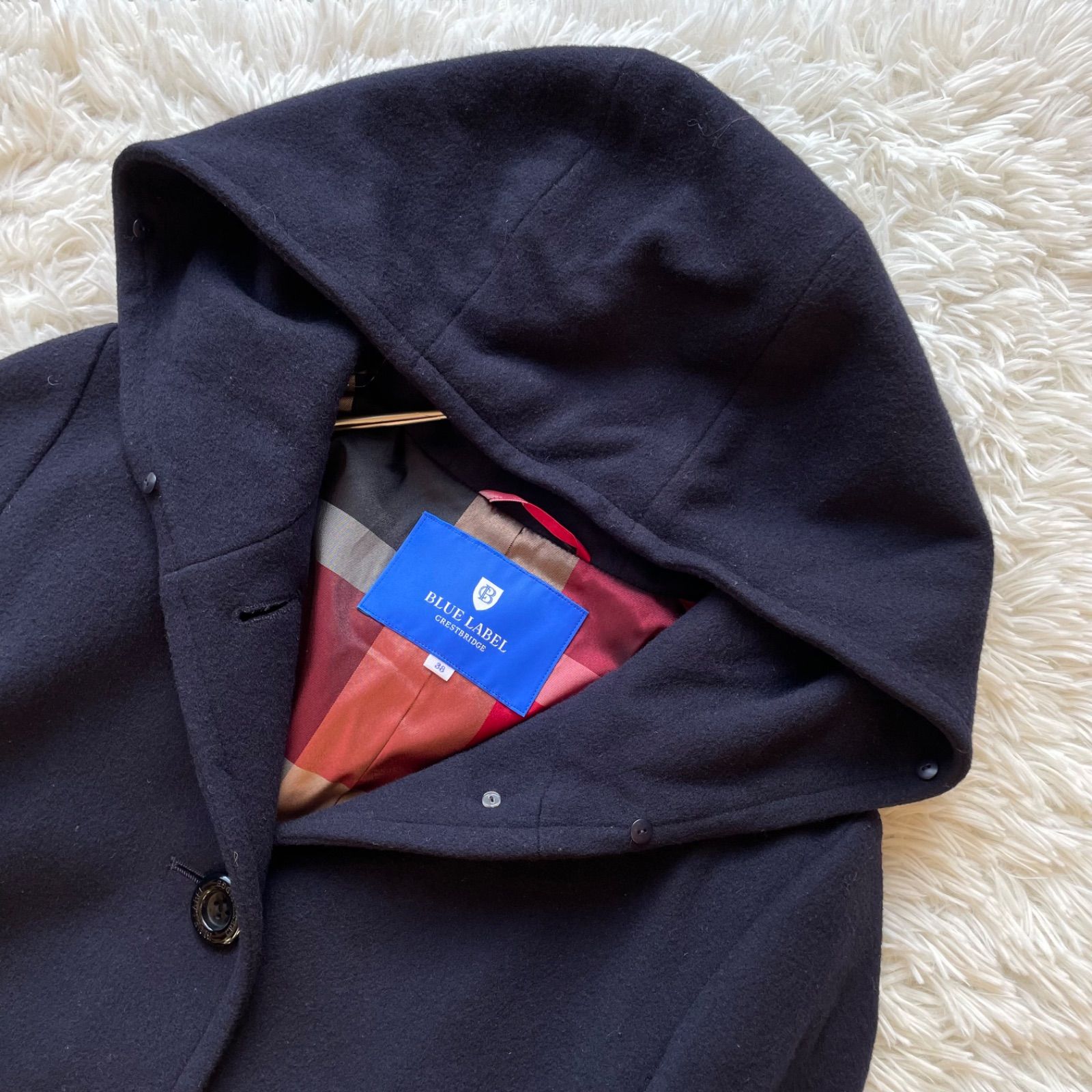 美品 BLUE LABEL CRESTBRIDGE ブルーレーベルクレスブリッジ 2way