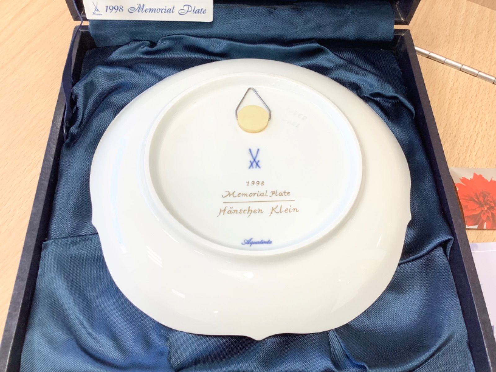 G1508箱ありマイセン 1998年 メモリアルプレート - メルカリ