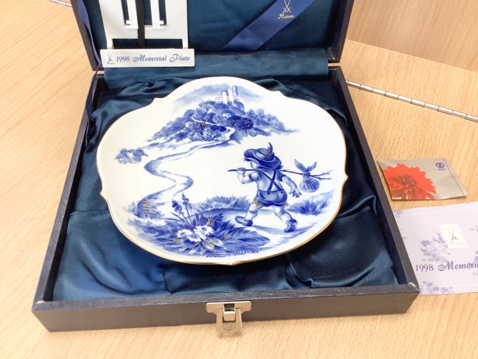 G1508箱ありマイセン 1998年 メモリアルプレート - メルカリ