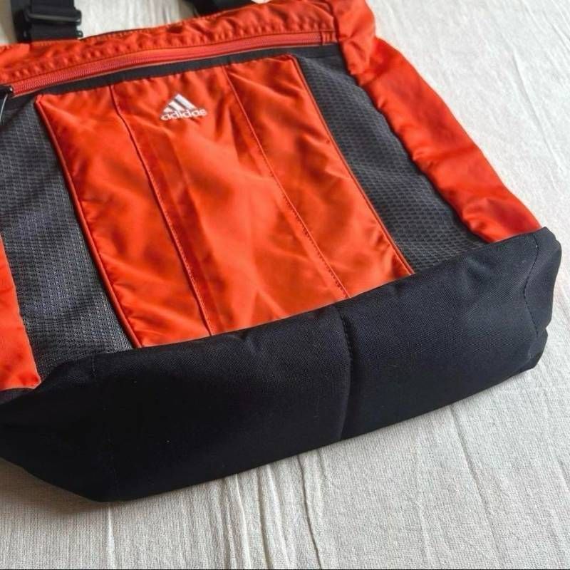 00s archive old adidas オールドアディダス 配色切替 ナイロン トート