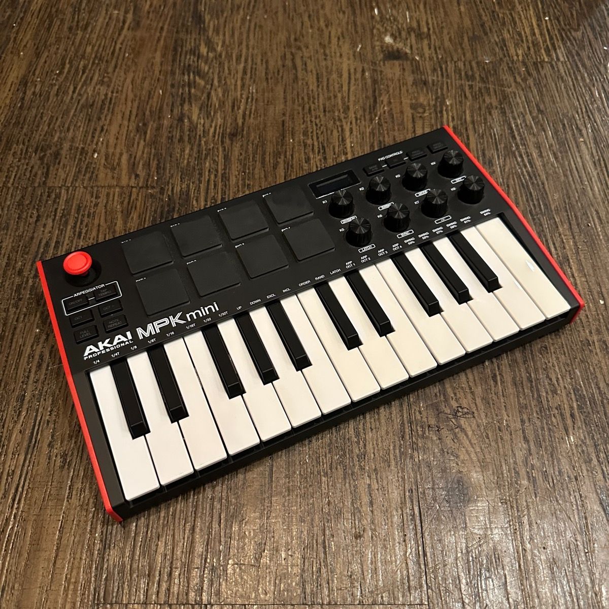 Akai Professional MPK mini MIDIキーボード ケーブル 元箱 MIDI Keyboard DTM アカイ