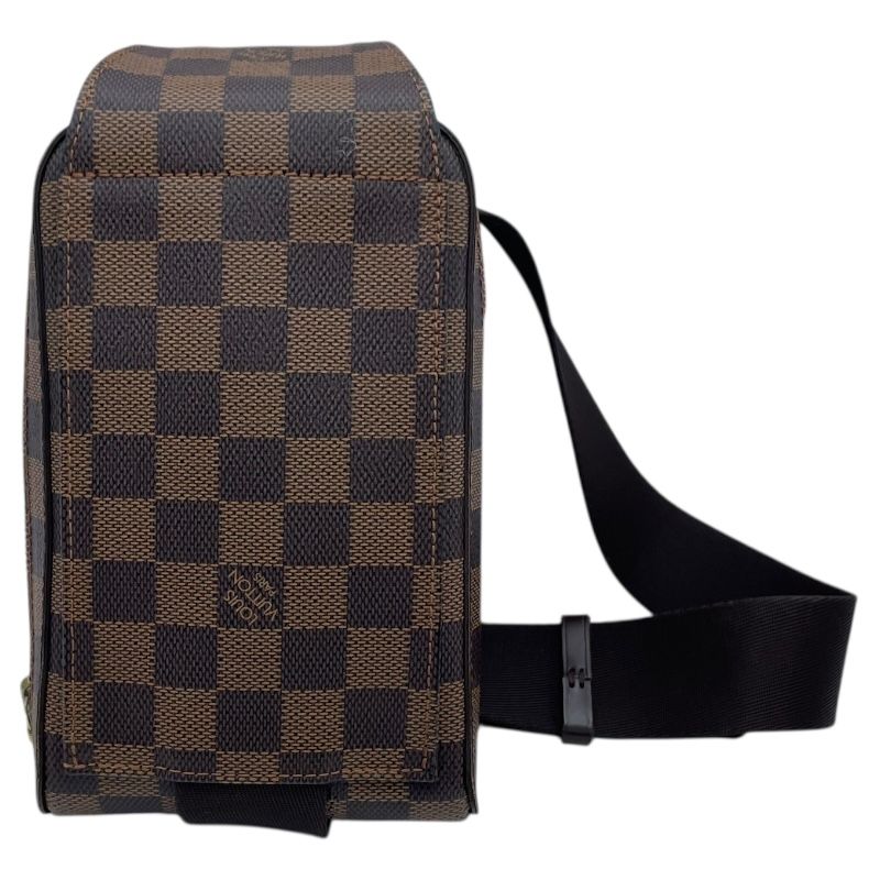 ルイ ヴィトン LOUIS VUITTON ジェロニモス N 51994 ブラウン ダミエ キャンバス メンズ ボディバッグ