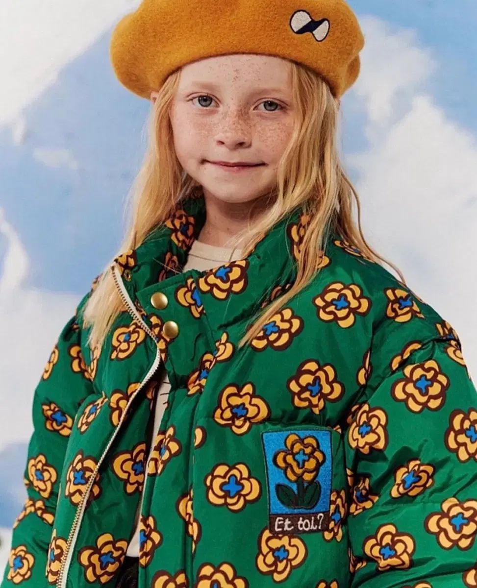 リーミテドゥドゥ グリーンフラワーダウン Lサイズ