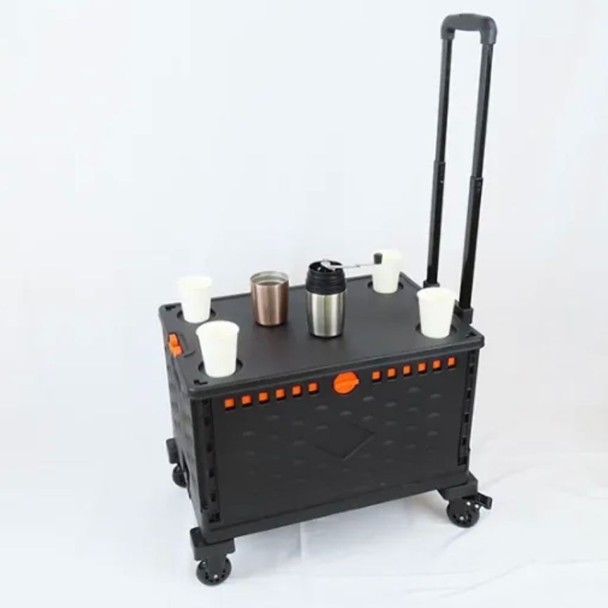 富士商 ウォータータンクカート 折りたたみコンテナ タンク セット F 21646 エキスパー